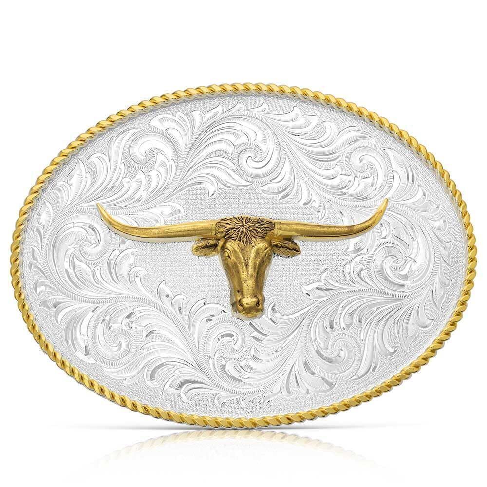 9507 Western Lifestyle Texas/Longhorn Made in the USA Belt Buckle Western
